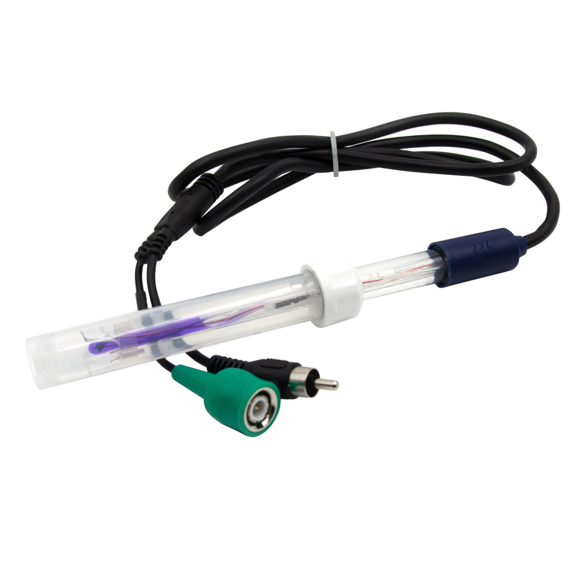 pH-Elektrode 201T im Professional-Analysenkoffer Kesselhaus Plus, Zubehör für präzise pH-Messungen