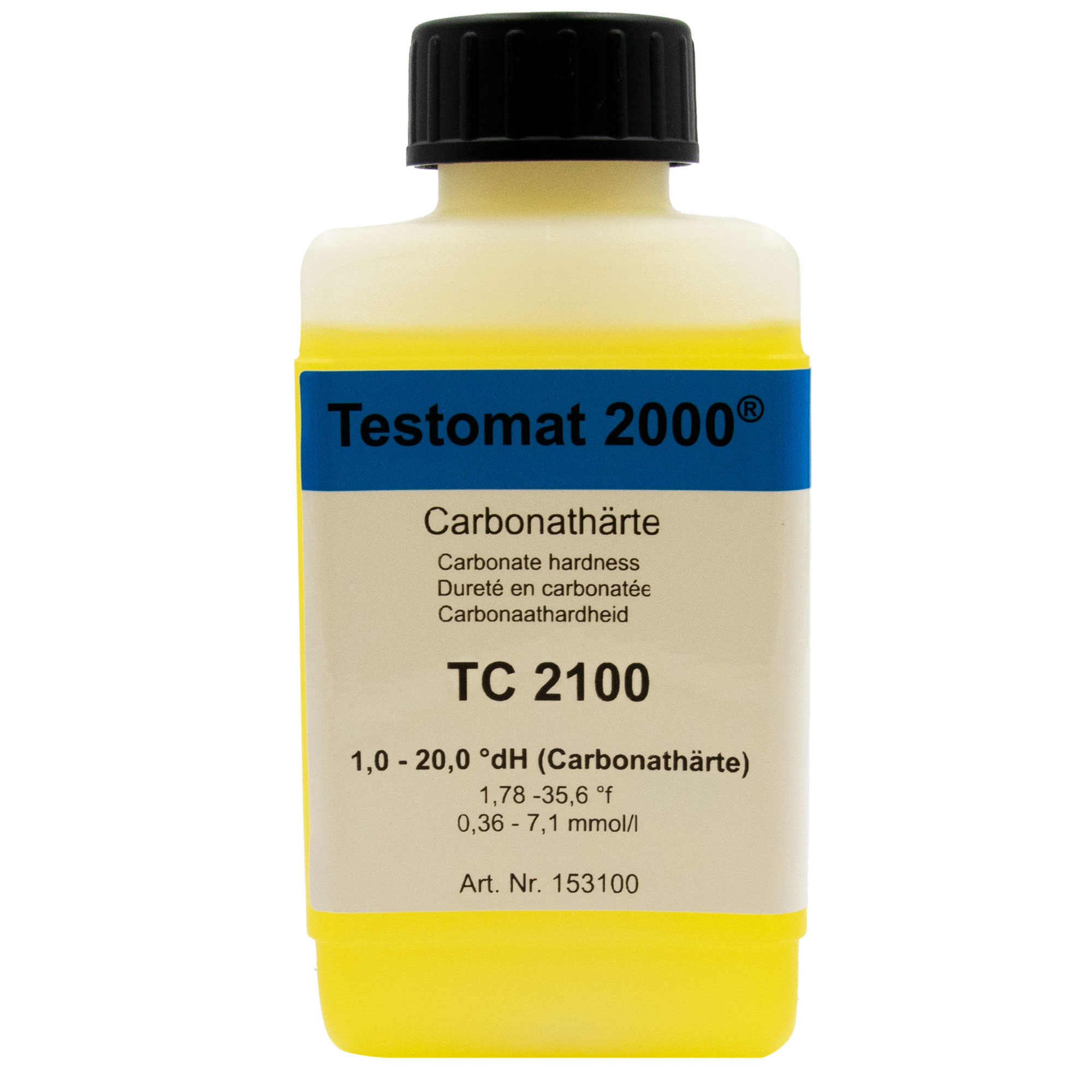 Testomat® Indikator TC2100 500ml, deutliche Produktkennzeichnung auf Vorderseite sichtbar