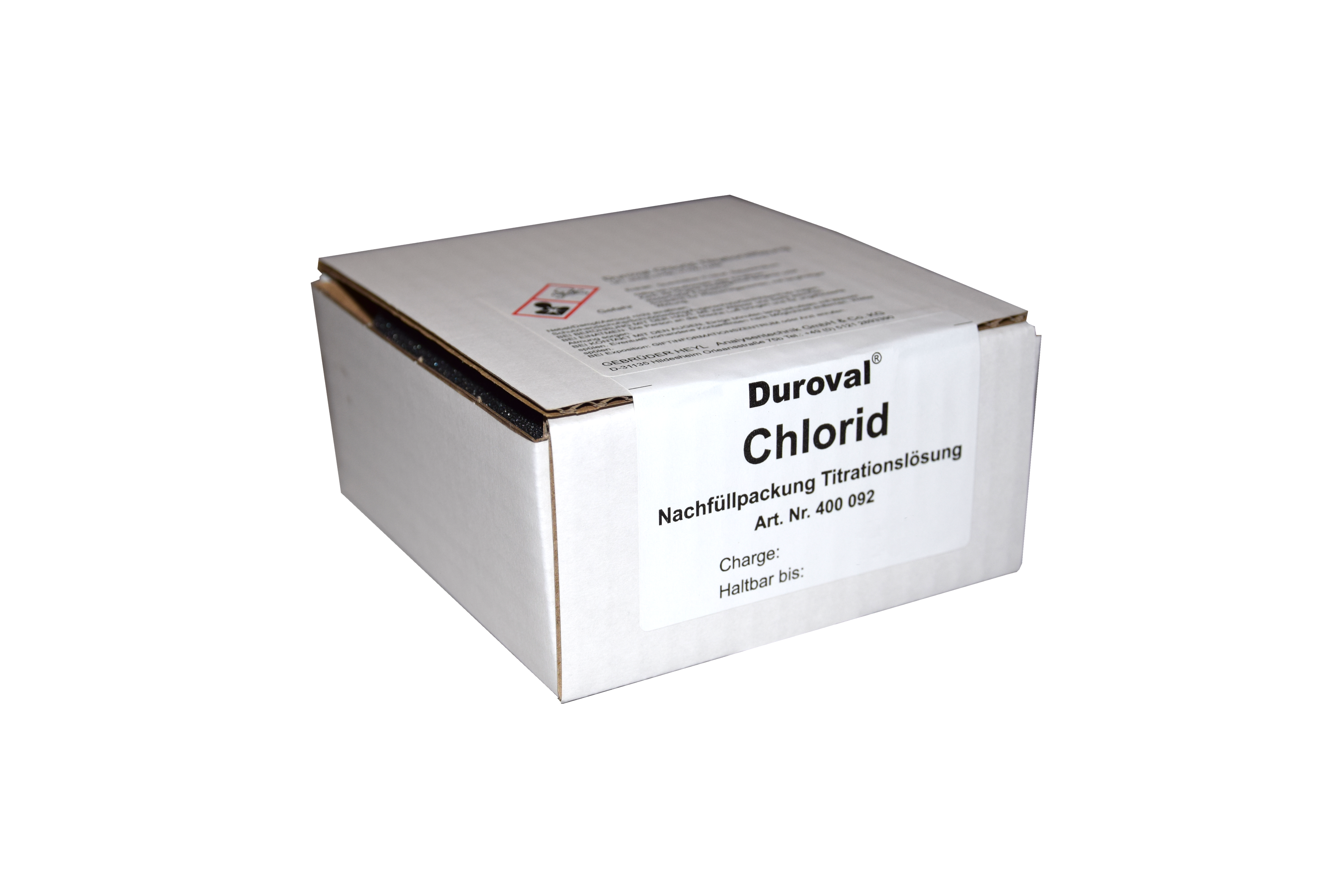 DUROVAL® Chlorid titration solution C refill pack