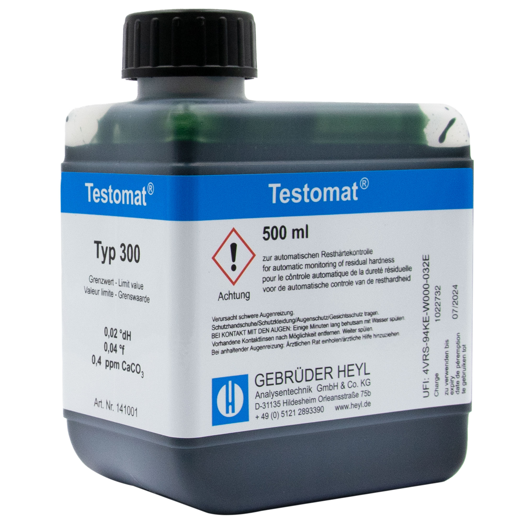 Testomat® 808 Indicator 300, original packaging, precise indicator for water quality