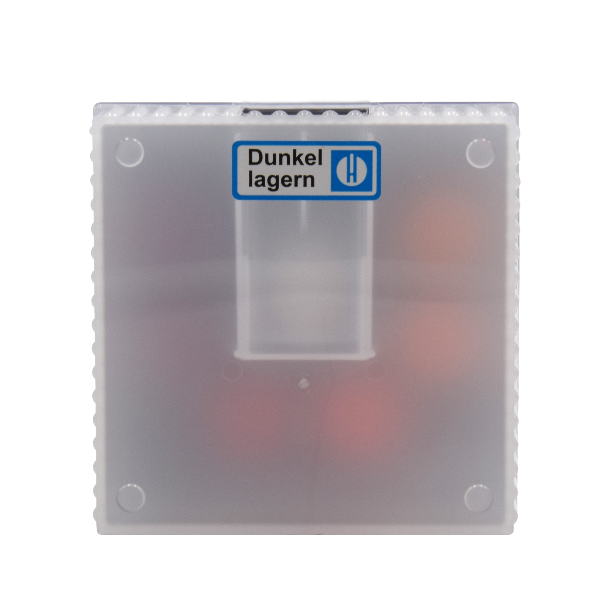 Aluminium - Farbvergleichsgerät Testoval, kompakte Draufsicht, ideal zur Bestimmung von Al-Werten